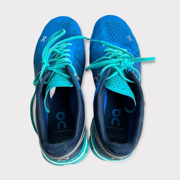 On Cloud On Running Cloudace Running Shoes Sneakers Malibu Curaçao Size 7.5 - Picture 7 of 10